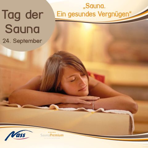 🧖 Tag der Sauna am 24.09.2022 🧖‍♂️
